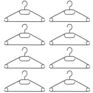 B&M Swivel Hook Hangers 8pk - Grey 5 B&M Swivel Hook Hangers 8pk - Grey - Image 3