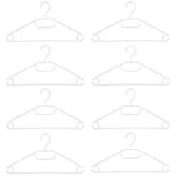 B&M Swivel Hook Hangers 8pk - White 7 B&M Swivel Hook Hangers 8pk - White -Home Improvement Store 389279 home organisation 8pk swivel hook hangers white 2