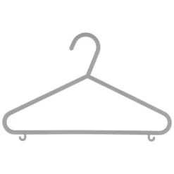 B&M Children's Hangers 10pk - Pastel -Home Improvement Store 389289 home organisation co 10pk childrens hangers girl 6