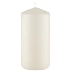 Unscented Pillar Candles 4pk -Home Improvement Store 391227 pillar candles 4pk 2