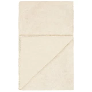 Simply Everyday Waffle Throw - Cream 5 Simply Everyday Waffle Throw - Cream - Image 3