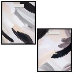 Assorted Abstract Framed Canvas -Home Improvement Store 392634 abstract framed canvas