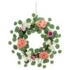 Bloom Spring Flowers Wreath - Pink -Home Improvement Store 392822 spring flowers wreath pink