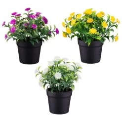 Bloom Daisies In Pot - White -Home Improvement Store 392825 daisies in pot group