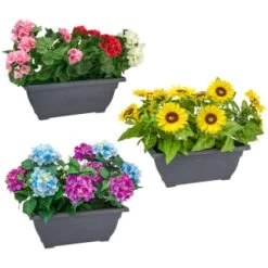 Bloom Basic Window Box - Hydrangea -Home Improvement Store 392827 basic window box group