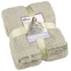 Home Essentials Teddy TV Blanket - Sage
