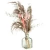 B&M Sunset Daze Flower Arrangement In Glass Bottle