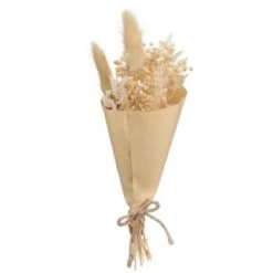 B&M Mini Dried Flower Bunch - Neutral