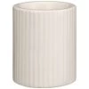 B&M Ribbed Tealight Holder - Cream