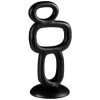 B&M 3 Tier Abstract Sculpture -Home Improvement Store 394347 abstract 3 tier black ornament