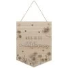 B&M Laser Cut Slogan Hanging Plaque -Home Improvement Store 394460 lasercut slogan hanging plaque