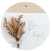 B&M Pampas Grass Hanging Plaque -Home Improvement Store 394461 pampas hanging plaque 2