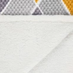 B&M Simply Geo Waffle Throw - Ochre -Home Improvement Store 394916 simply geo waffle throw ochre 4