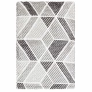 B&M Simply Geo Waffle Throw - Grey 5 B&M Simply Geo Waffle Throw - Grey - Image 3
