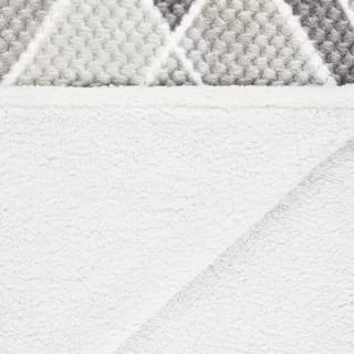 B&M Simply Geo Waffle Throw - Grey 6 B&M Simply Geo Waffle Throw - Grey - Image 4