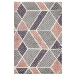 Simply Geo Blush Waffle Throw -Home Improvement Store 394918 simply geo blush waffle throw 3