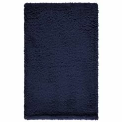 B&M Simply Teddy Navy Rolled Throw 9 B&M Simply Teddy Navy Rolled Throw -Home Improvement Store 394931 teddy throw navy 4