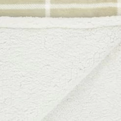 Winston Sage Check Sherpa Throw 9 Winston Sage Check Sherpa Throw -Home Improvement Store 394950 winston sage check sherpa throw 4