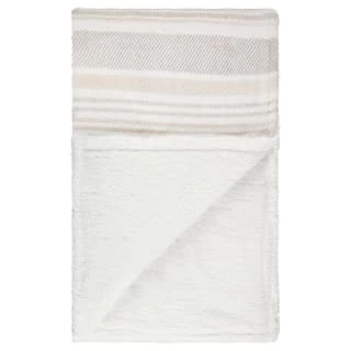 Winston Grey Stripe Sherpa Throw 4 Winston Grey Stripe Sherpa Throw - Image 2