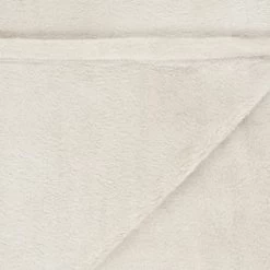 Large Cream Fleece Throw -Home Improvement Store 394986 large cream fleece throw 4