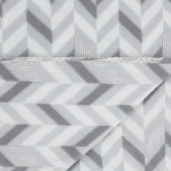 Simply Grey & Geo Print Polar Fleece Throw 2pk -Home Improvement Store 395031 simply super soft throws 2pk grey geo 4