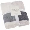 Grey Check Sherpa Throw -Home Improvement Store 395038 highland check sherpa throw