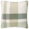 Country Check Cushion With Pipe - Sage Green -Home Improvement Store 395330 country sage green check cushion