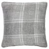 Hampton Check Cushion - Grey -Home Improvement Store 395332 hampton grey check cushion