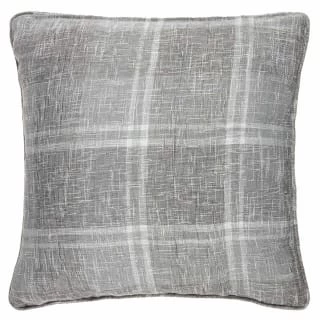 Hampton Check Cushion - Grey 3 Hampton Check Cushion - Grey