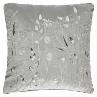 Grey Willow Embroidered Cushion With Pipe 3 Grey Willow Embroidered Cushion With Pipe