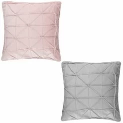 Geo Velvet Cushion - Grey 5 Geo Velvet Cushion - Grey -Home Improvement Store 395346 395353 geo velvet cushion group 1