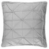 Geo Velvet Cushion - Grey 1 Geo Velvet Cushion - Grey -Home Improvement Store 395346 geo velvet cushion grey