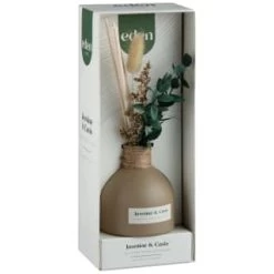 B&M Eden Life Reed Diffuser - Jasmine & Casis -Home Improvement Store 395412 diffuser with dried flowers