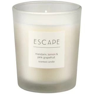 B&M Escape Scented Candle - Mandarin & Lemon & Pink Grapefruit 3 B&M Escape Scented Candle - Mandarin & Lemon & Pink Grapefruit