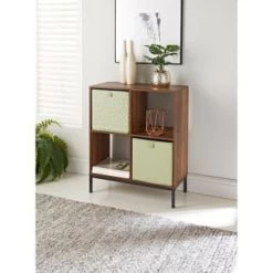 Lokken Printed Storage Cubes 2pk - Sage Diamond 11 Lokken Printed Storage Cubes 2pk - Sage Diamond -Home Improvement Store 395843 2pk printed lokken storage cubes sage diamond