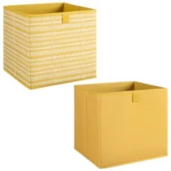 Lokken Mark Making Storage Cubes 2pk - Ochre -Home Improvement Store 395847 2pk lokken ochre storage cubes mark making 3