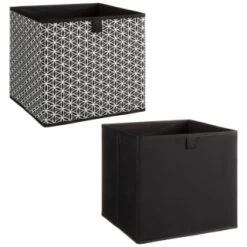 Lokken Mark Making Storage Cubes 2pk - Mono 10 Lokken Mark Making Storage Cubes 2pk - Mono -Home Improvement Store 395850 2pk lokken mono storage cubes mark making 3