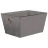 B&M Velvet Papertray - Grey -Home Improvement Store 395856 velvet papertray grey