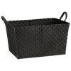 B&M Oversized Rectangular Basket - Black -Home Improvement Store 395867 oversized rectangular basket black