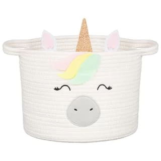 B&M Rope Basket - Unicorn 3 B&M Rope Basket - Unicorn