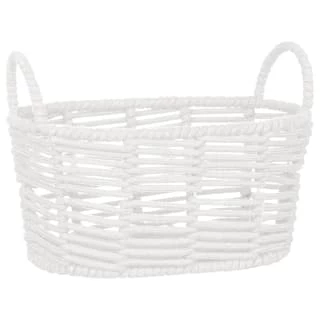 B&M Rope Basket - White 3 B&M Rope Basket - White