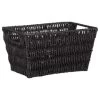 B&M Paper Rope Basket - Black