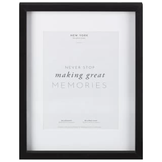B&M A4 New York Box Photo Frame - Black 3 B&M A4 New York Box Photo Frame - Black