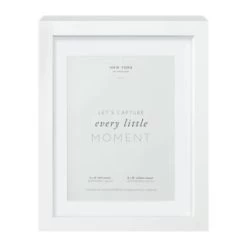 B&M New York Box Photo Frame - 6 X 8" - White 5 B&M New York Box Photo Frame - 6 X 8" - White -Home Improvement Store 396447 new york box frame mounted 8x10 white