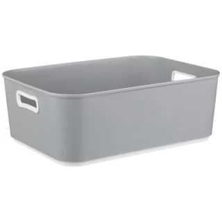 Anti Slip Large Storage Box - Grey 3 Anti Slip Large Storage Box - Grey