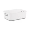Anti Slip Medium Storage Box - White -Home Improvement Store 396958 anti slip medium storage box white