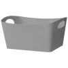 Simply Everyday Large Rectangle Storage Basket - Grey -Home Improvement Store 397094 large storage basket grey