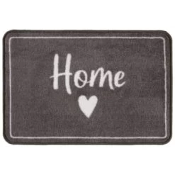 B&M Super Soft Washable Home Doormat - Grey