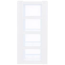 B&M White 4 Tier Drawers -Home Improvement Store 397930 white 4 tier drawers 2