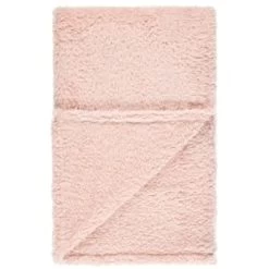 Simply Kids Teddy Throw - Light Pink -Home Improvement Store 400208 simply kids teddy rolled kids throw pink